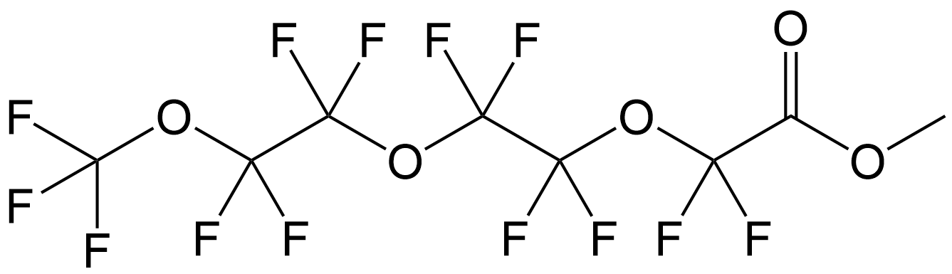 Methyl perfluoro-3,6,9-trioxadecanoate, 98%, CAS Number: 169289-58-1