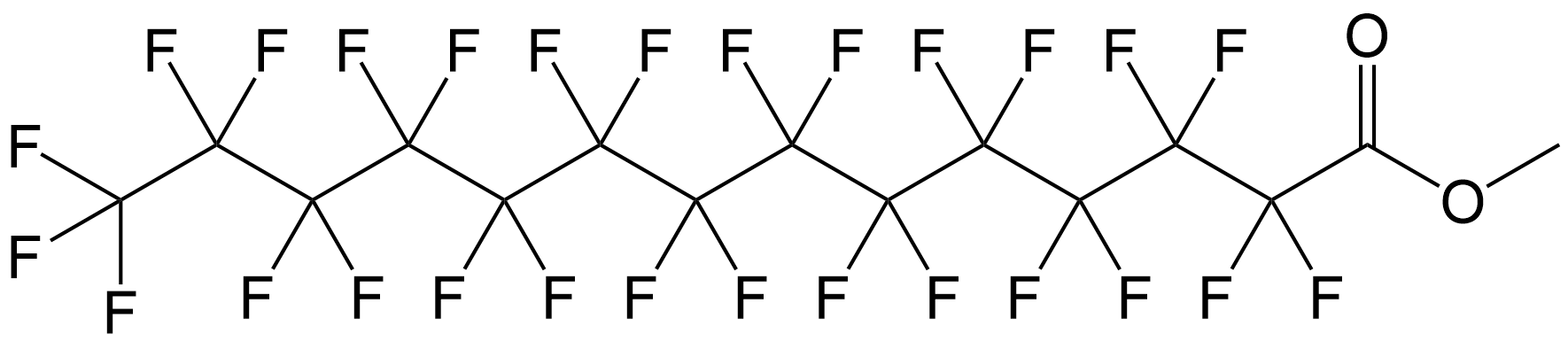 Methyl perfluorotetradecanoate, 95%, CAS Number: 203302-99-2