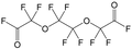 Perfluoropolyether diacyl fluoride (n=1), 98%, CAS Number: 24647-19-6