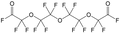 Perfluoropolyether diacyl fluoride (n=2), 98%, CAS Number: 24689-56-3