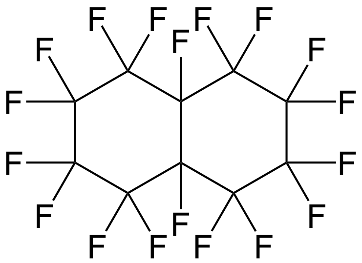 Perfluorodecalin, 90%, CAS Number: 306-94-5