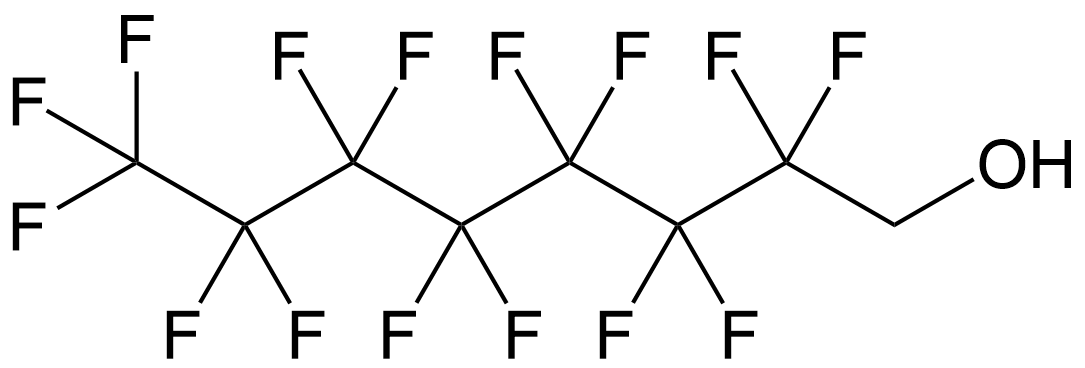 1H,1H-Perfluoro-1-octanol, 98%, CAS Number: 307-30-2