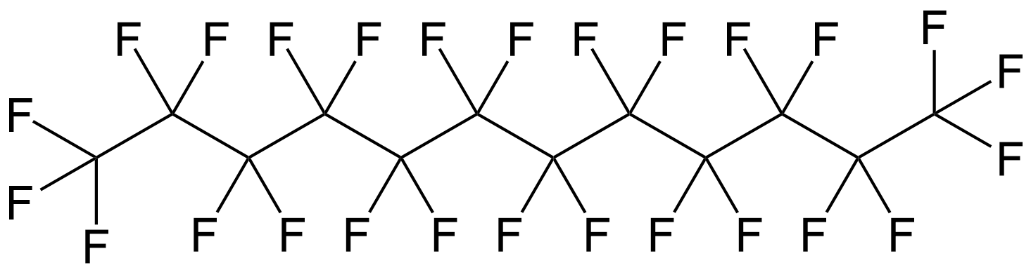 Perfluorododecane, 97%, CAS Number: 307-59-5