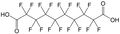 Perfluorosebacic acid, 95%, CAS Number: 307-78-8