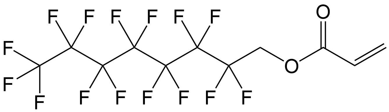 1H,1H-Perfluoro-n-octyl acrylate, 97%, CAS Number: 307-98-2