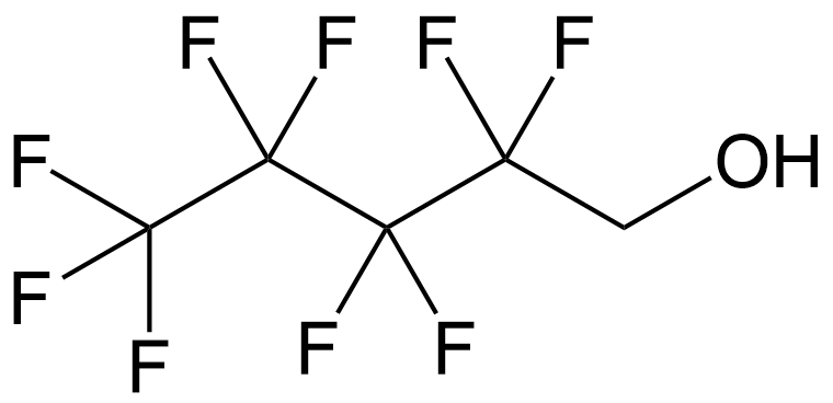 1H, 1H-Perfluoro-1-pentanol, 98%, CAS Number: 355-28-2