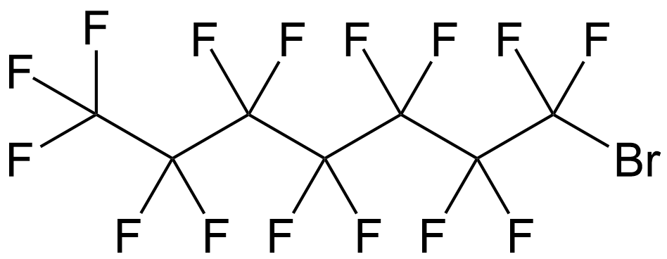 Perfluoroheptyl bromide Perfluoro-1-bromoheptane, 98%, CAS Number: 375-88-2