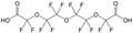 Perfluoro-3,6,9-trioxaundecane-1,11-dioic acid, 98%, CAS Number: 55621-18-6