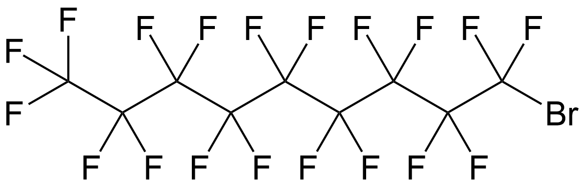 Perfluorononyl bromide Perfluoro-1-bromononane, 98%, CAS Number: 558-96-3