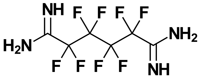 Perfluoroadipamidine, CAS Number: 678-57-9