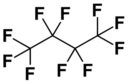 Perfluorobutane, CAS Number: 355-25-9