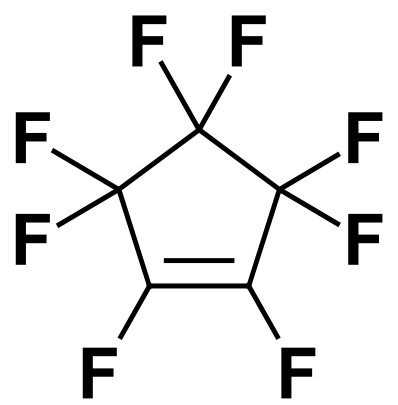 Perfluorocyclopentene, CAS Number: 559-40-0