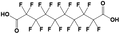Perfluorosebacic acid, 95%, CAS Number: 307-78-8