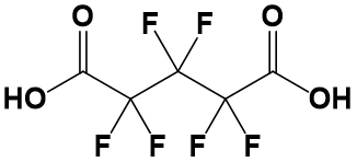 Hexafluoroglutaric acid , 98%, CAS Number: 376-73-8
