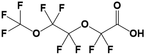 Perfluoro-3,6-dioxaheptanoic acid, 98%, CAS Number: 151772-58-6