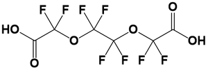 Perfluoro-3,6-dioxaoctane-1,8-dioic acid, 98%, CAS Number: 55621-21-1