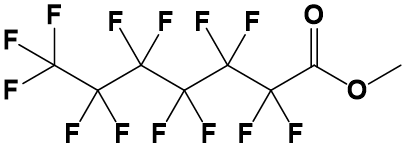 Methyl perfluoroheptanoate, 98%, CAS Number: 14312-89-1