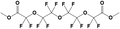 Dimethyl perfluoro-3,6,9-trioxaundecane-1,11-dioate, 98%, CAS Number: 35910-59-9